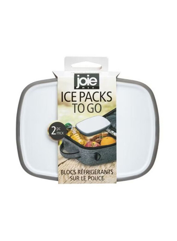 

Joie Ice Packs To Go Set, 2 Pieces, Black