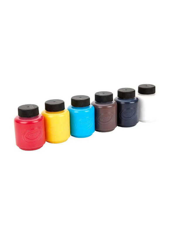 

Crayola 6-Piece Acrylic Paints, Multicolour