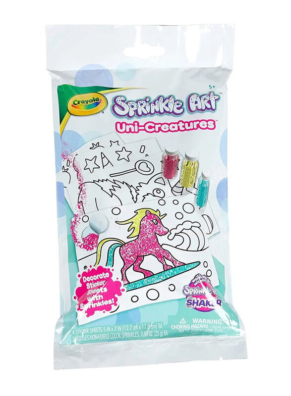 

Crayola Sprinkle Art Uni-Creature Activity Kit, Multicolour