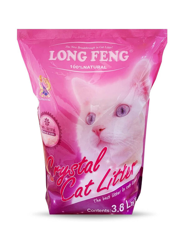 

Long Feng Crystal Cat Litter, 3.8 Liters, Multicolour