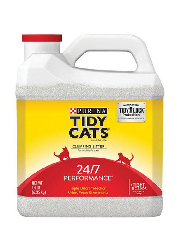 

Purina Tidy Cats 24/7 Performance Clumping Cat Litter, 6.4Kg, Multicolour