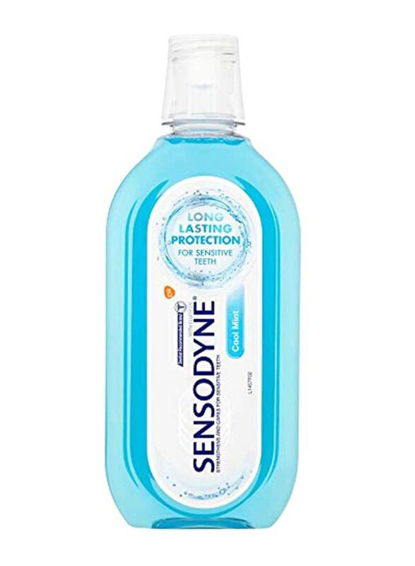 

Sensodyne Cool Mint Mouthwash, Blue, 500ml