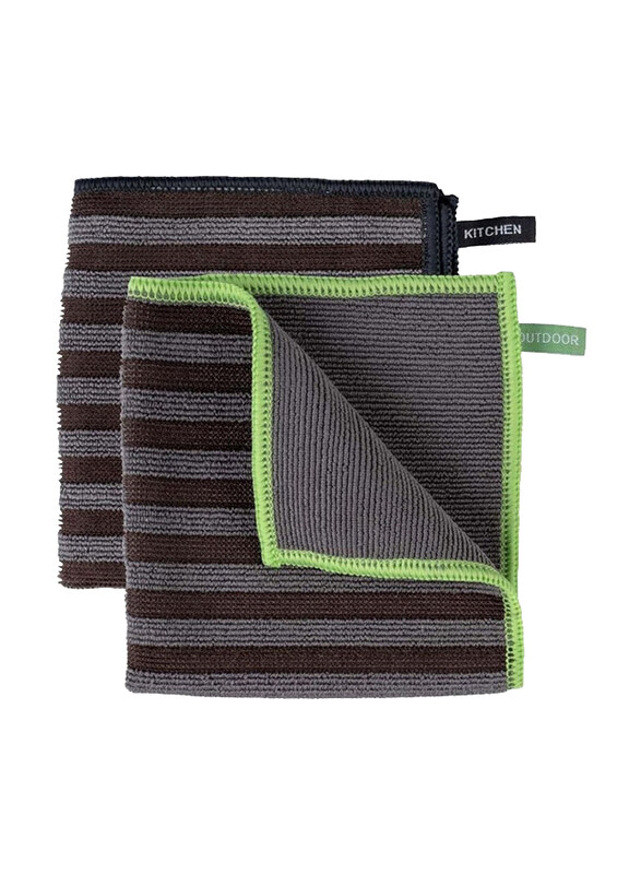 

Wenko 2-Piece Kitchen Microfiber Cloth, Multicolour