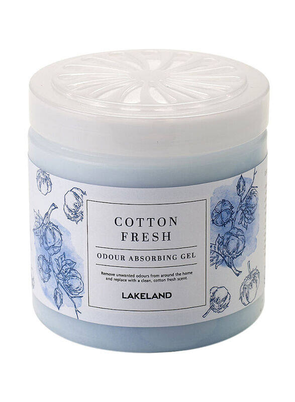 

Lakeland Cotton Fresh Odour Absorbing Gel, 425g, Blue/White