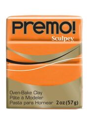 Sculpey Premo Polymer Clay, 57g, Orange