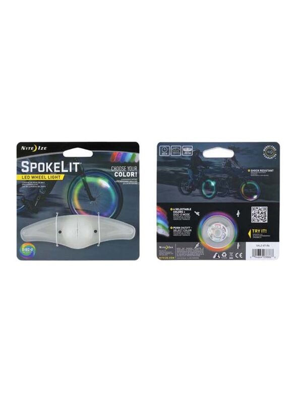 Nite Ize Spokelit Light, Clear