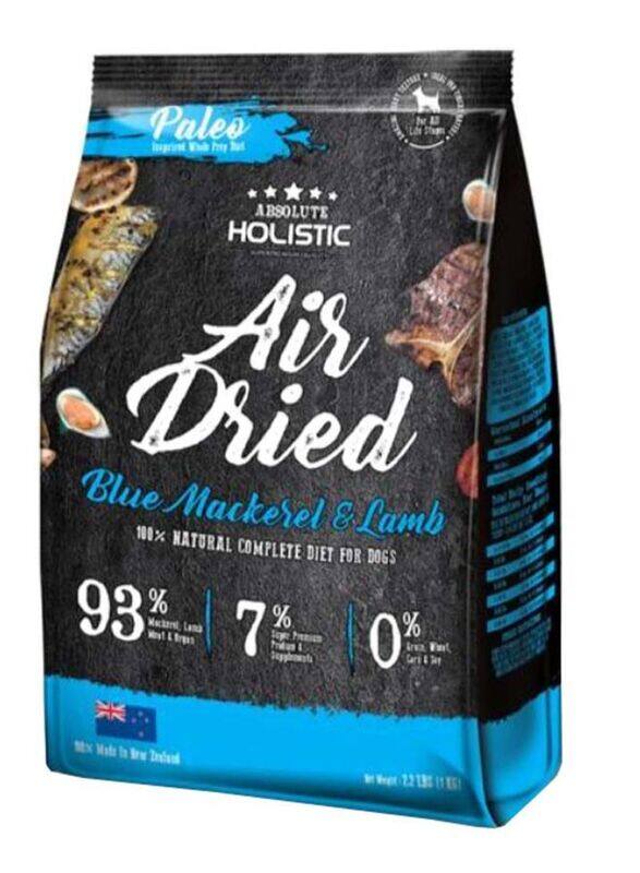 

Absolute Holistic Blue Mackerel and Lamb Air Dried Dry Dog Food, 35.27oz