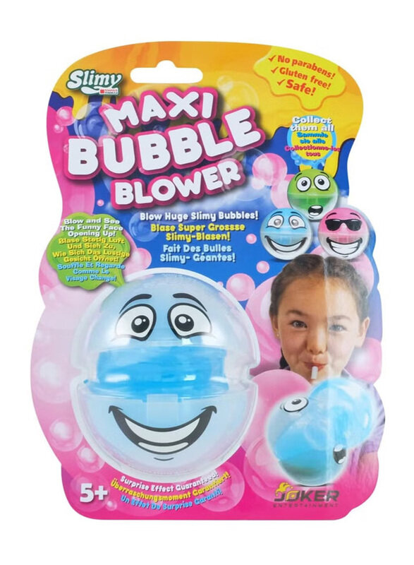 

Slimy Maxi Bubble Blower, Ages 5+, Assorted