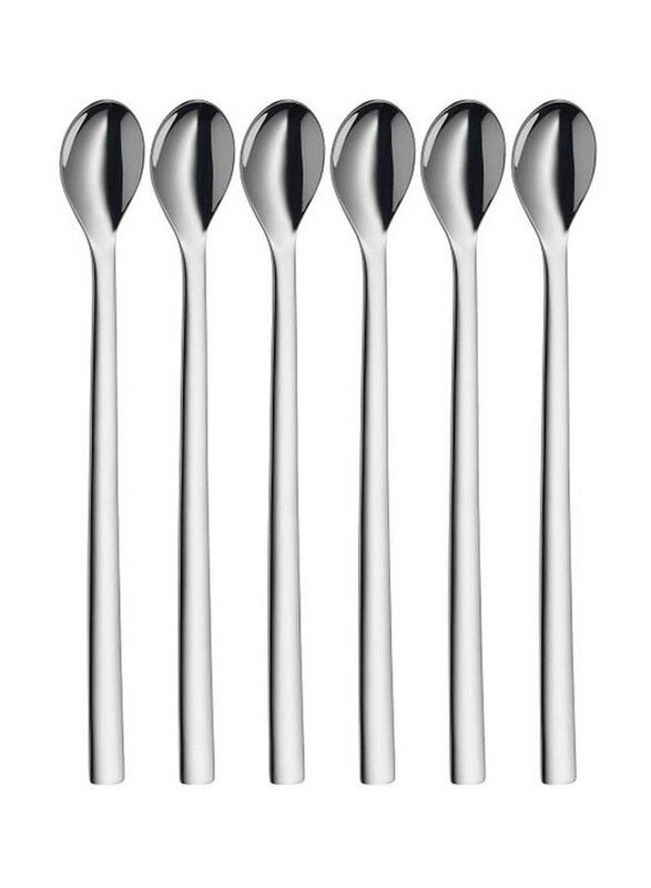 

Wmf 6-Piece Nuova Long Drink Spoon Set, WM-12-9140-6046, Silver