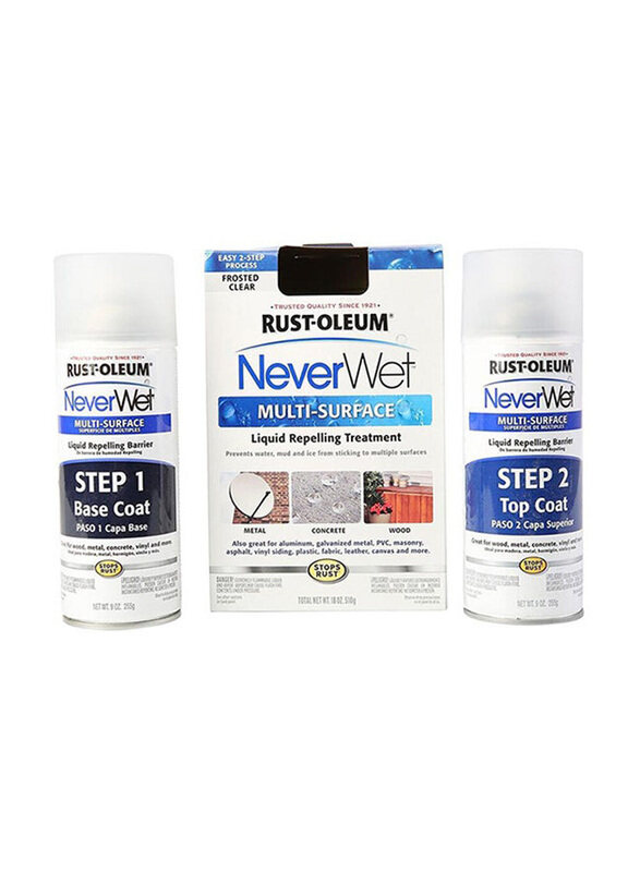 

Rust-oleum Neverwet Multi-Purpose Spray Kit, 532ml, Multicolour