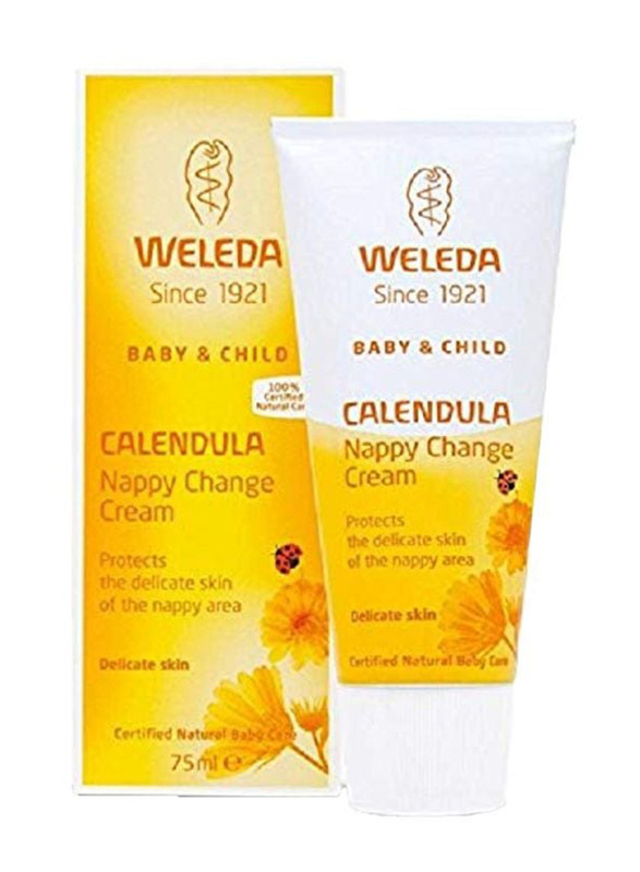 

Weleda 75ml Calendula Nappy Cream, Multicolour