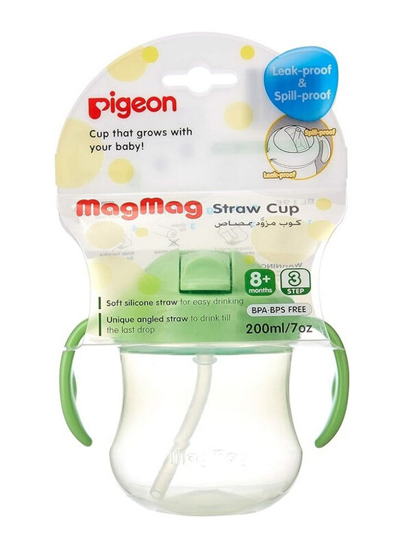 

Pigeon Mag Mag Straw Cup, 200ml, Green