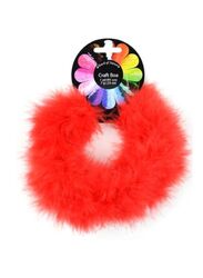 Touch Of Nature Feather Marabou Craft Boa, Red