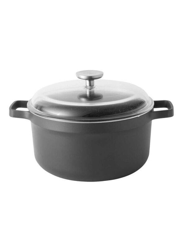 

Berghoff 28cm Covered Stockpot, 28 x 28 x 14cm, Black