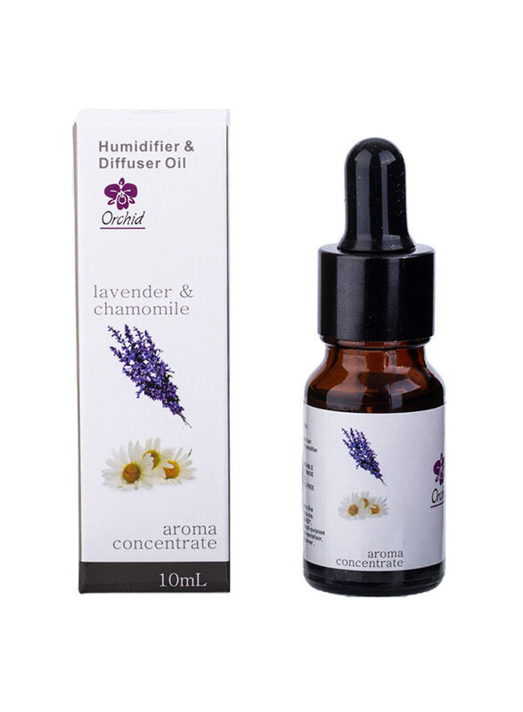 Orchid Lavender & Chamomile Humidifier and Diffuser, 10ml, White