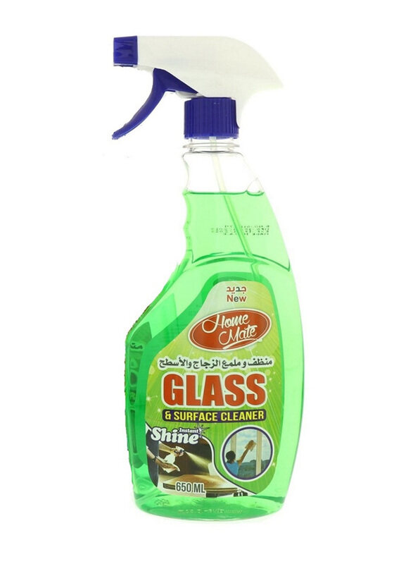 

Home Mate Green Glass & Surface Cleaner, 650ml