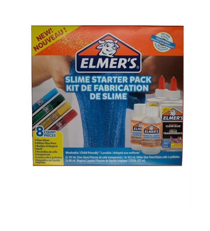 

Elmer's 8-Piece Washable Slime Starter Pack, Multicolour, 472 ml