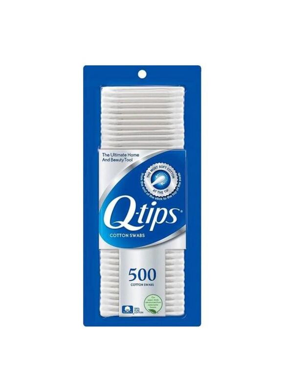 Q-tips Cotton Swabs, 500 Pieces