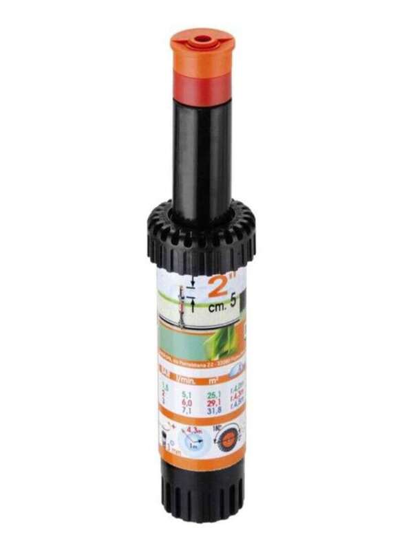 Claber Adjustable Jet Pop-Up Sprinkler, Multicolour