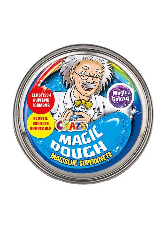 

Magic Dough Craze Magic Galaxy Silver, Arts & Crafts Activity, 80g, Ages 3+