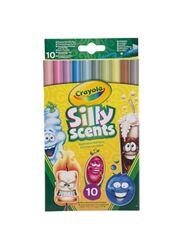 Crayola Silly Scents Washable Markers, 10 Pieces, Multicolour