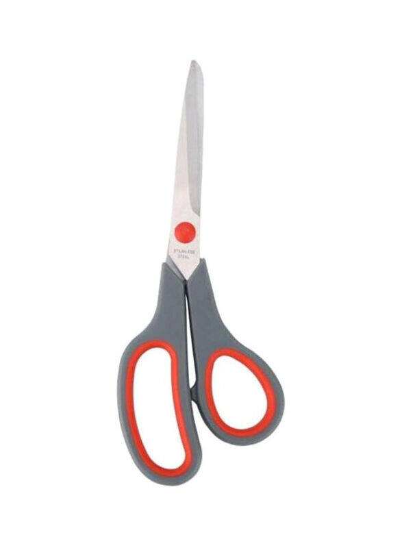 Suki Scissors, Grey/Red/Silver