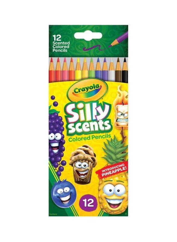 

Crayola Silly Scent Pencil, 12 Pieces, Multicolour