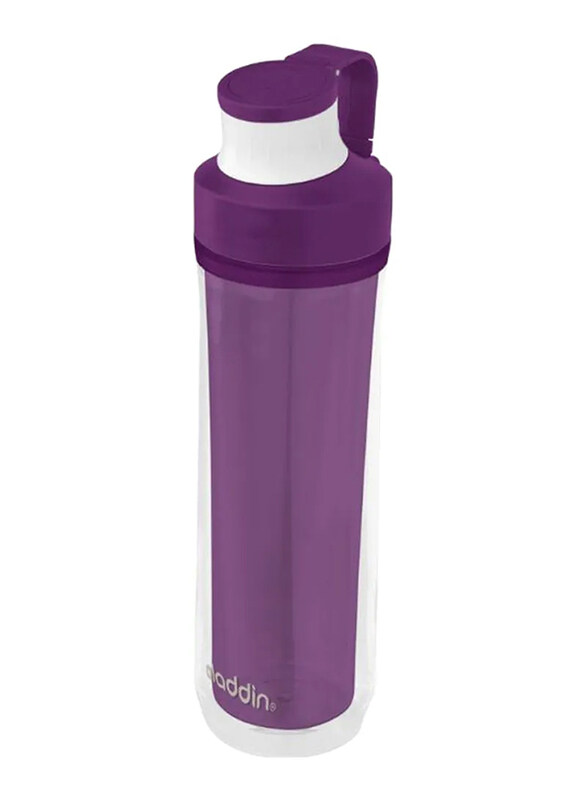 

Aladdin 0.5 Ltr Active Hydration Double Wall Water Bottle, Purple/White