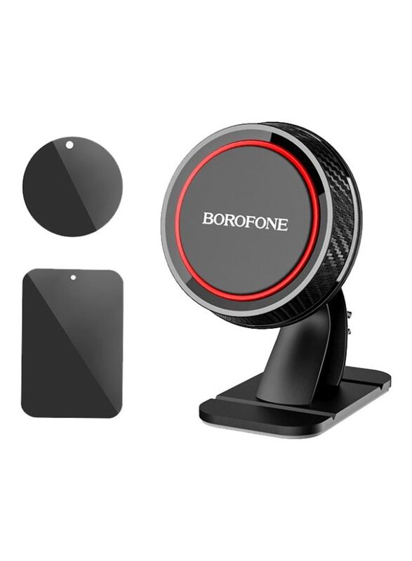 Borofone BH13 Car Holder, Black/Red