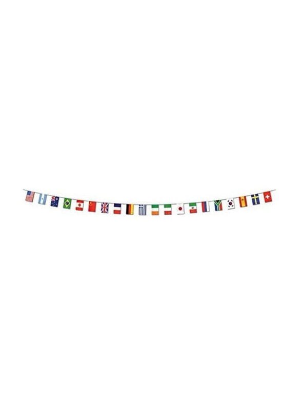 

Beistle International Flag Pennant Banner, Multicolour