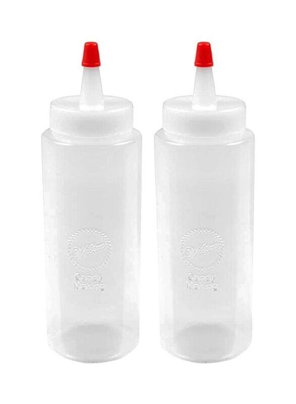 

Wilton 2-Piece Plastic Mini Squeeze Bottles, Clear