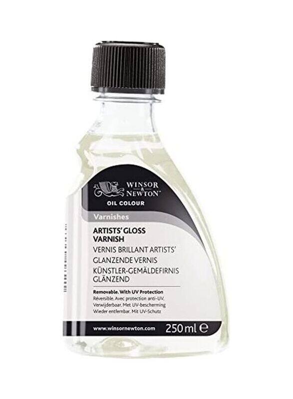 Winsor & Newton Artists Gloss Varnish Oil, 250ml, Clear