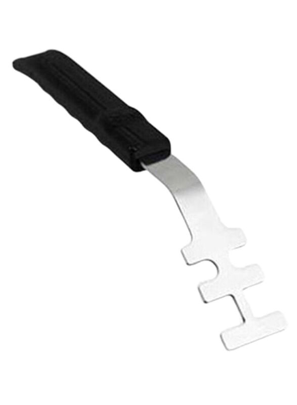 Broil King Solid Grid Lifter, Silver/Black