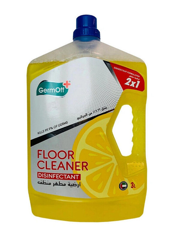 

GermOff Lemon Disinfectant Floor Cleaner, 3 Litres