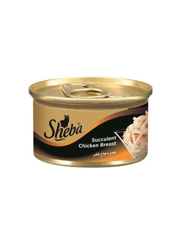 

Sheba Succulent Chicken Breast Cat Wet Food, 85g