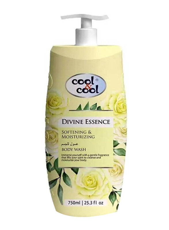 

Cool & Cool Divine Essence Softening & Moisturizing Body Wash Shower Gel, 750ml