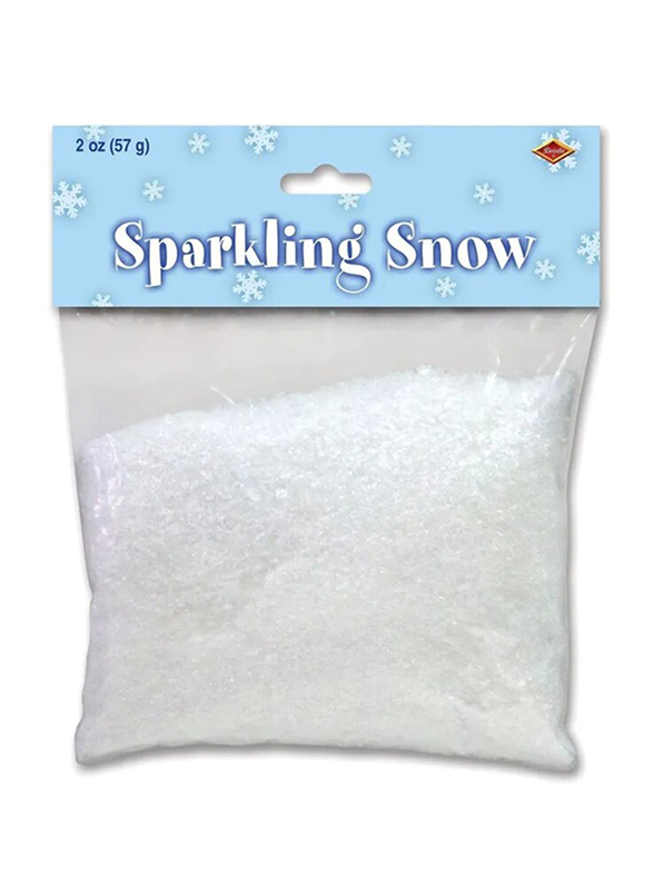 Beistle Sparkling Snow, 57g, White