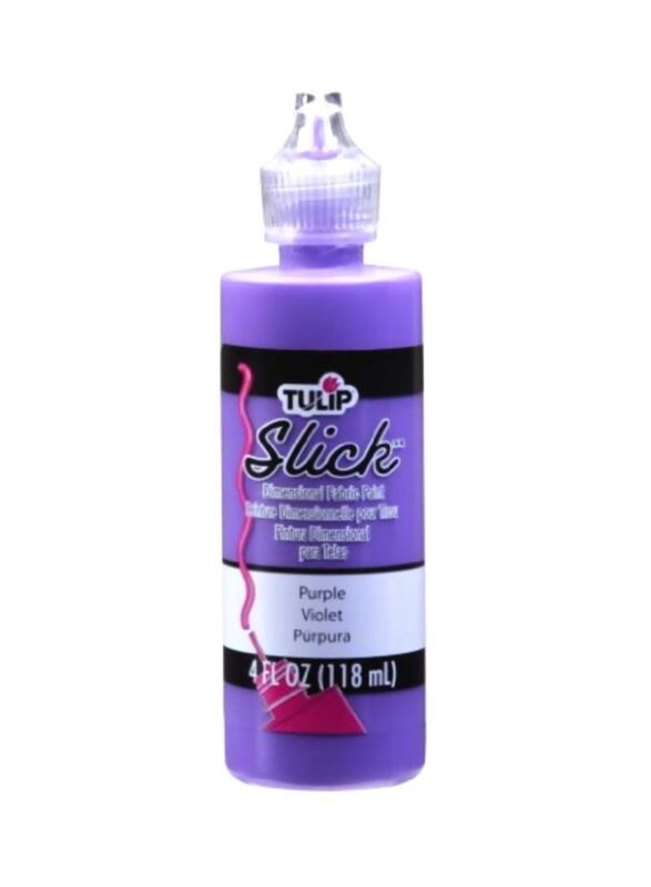 Tulip Slick Dimensional Fabric Paint Slick, 118ml, Purple