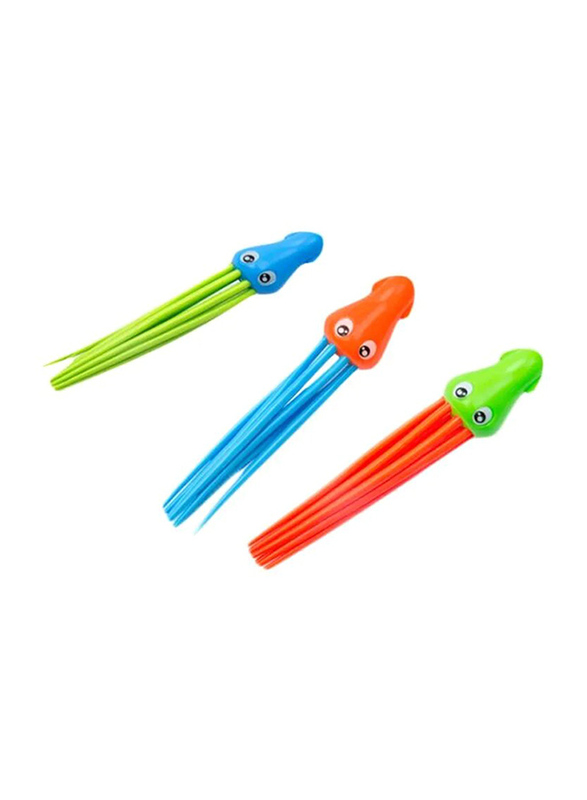 Bestway Hydro Swim Speedy Squid Diving Toy Set, 26031, 3-Piece, Multicolour