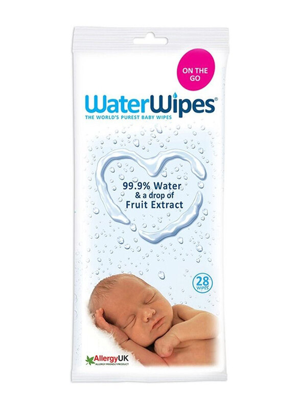 

Allergy UK Waterwipes On The Go Wipes, 28 Pieces