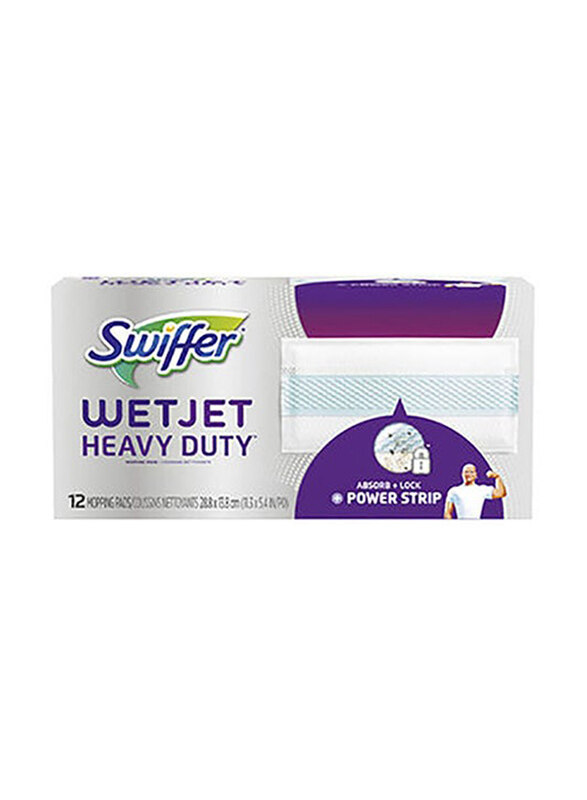 

Swiffer Wet Jet HD Extra Power Refill Pads, 12 Pieces