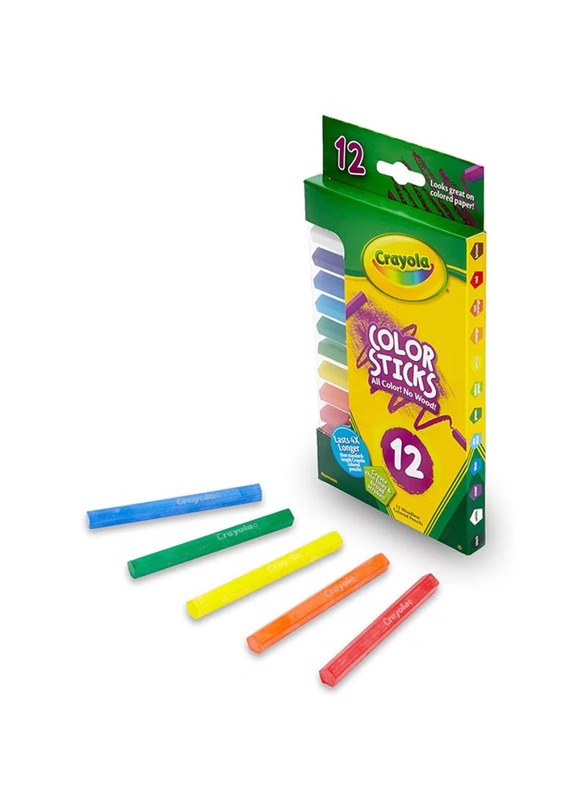 Crayola Color Sticks, 12 Piece, Multicolour
