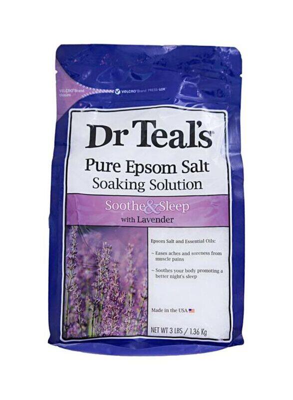 

Dr. Teals Pure Soaking Solution Epsom Salt, 1.36 Kg