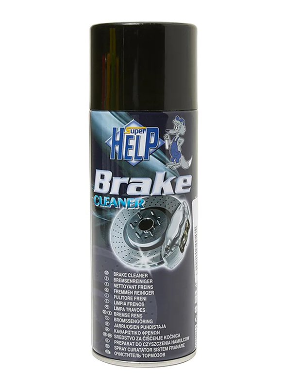 Super Help 400ml Brake Cleaner, Black