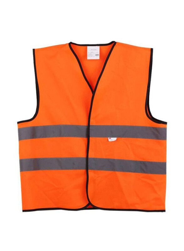 

3M Reflective Safety Vest Fluorescent, Orange/Grey