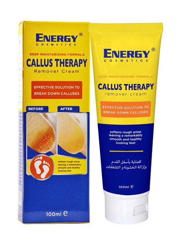 

Energy Cosmetics Callus Therapy Remover Cream, 100ml