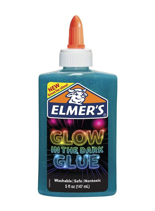 Elmer's Glow-In-The-Dark Liquid Glue, Blue