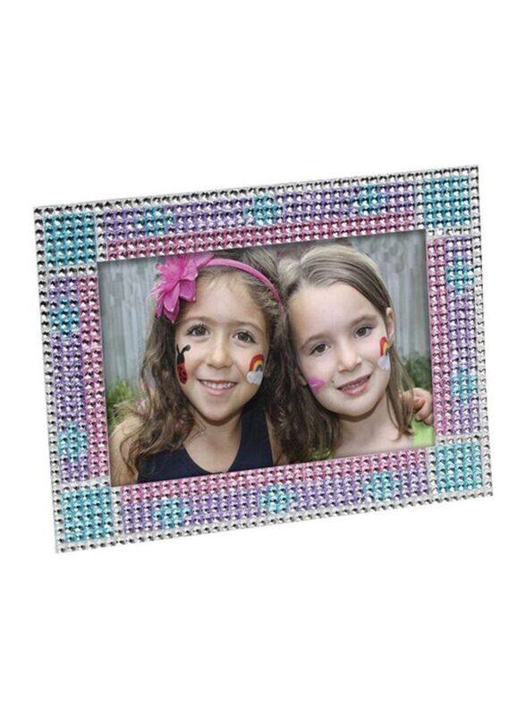 

Melissa & Doug Melissa and Doug Press-On Jewels Rhinestone Picture Frame, Ages 5+