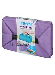 Sistema Handle on Top Lunch Bag, Lilac