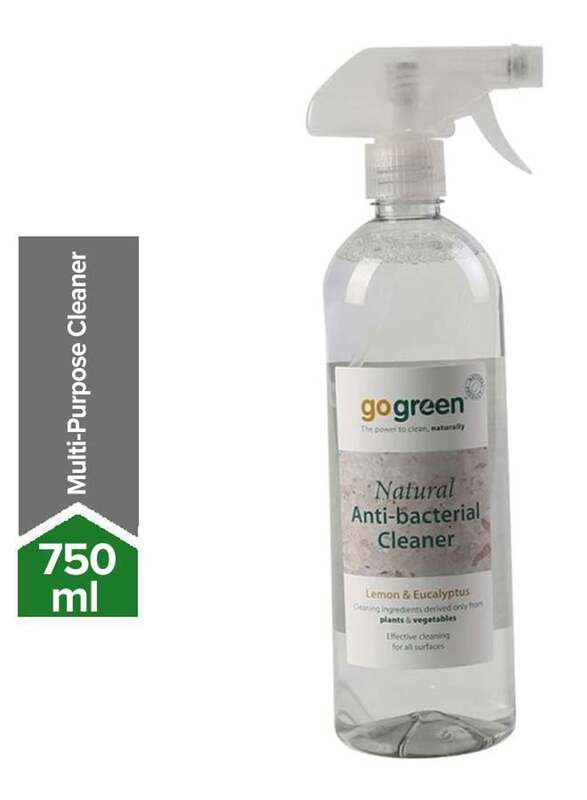 Go Green Anti Bacterial Cleanser Clear, 750ml